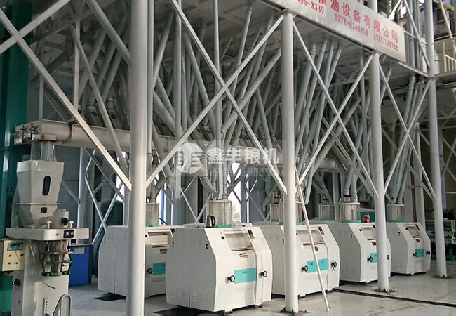 100噸級面粉機械設(shè)備